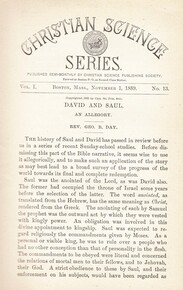 Christian Science Series, Vol. 1, No. 13