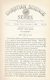 Christian Science Series, Vol. 1, No. 13