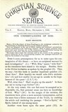Christian Science Series, Vol. 1, No. 15
