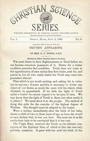 Christian Science Series, Vol. 1, No. 9