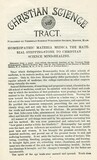 Homeopathic materia medica the material stepping-stone to Christian Science Mind-healing