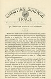Is Christian Science an opinion?