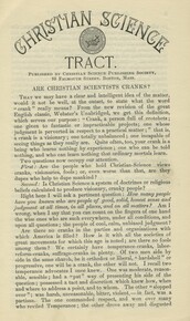 Are Christian Scientists cranks?