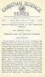Christian Science Series, Vol. 1, No. 20