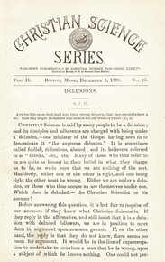 Christian Science Series, Vol. 2, No. 15