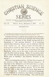 Christian Science Series, Vol. 2, No. 15