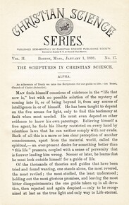 Christian Science Series, Vol. 2, No. 17