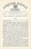 Christian Science Series, Vol. 2, No. 17