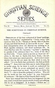 Christian Science Series, Vol. 2, No. 18