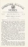 Christian Science Series, Vol. 2, No. 22