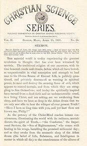 Christian Science Series, Vol. 2, No. 24
