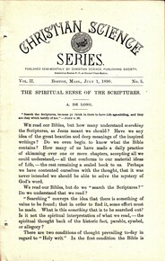 Christian Science Series, Vol. 2, No. 5