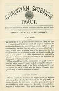 Materia medica and superstition