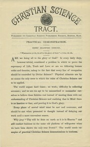 Practical demonstration