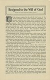 Resigned to the will of God