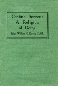 Christian Science: A Religion of Doing