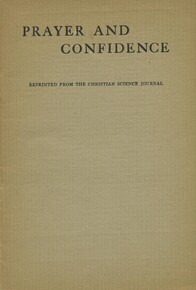 Prayer and confidence
