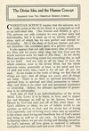 The divine idea and the human concept