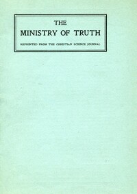 The ministry of Truth