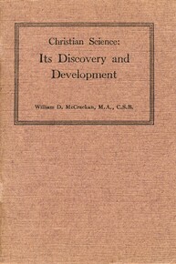 Christian Science: its discovery and development