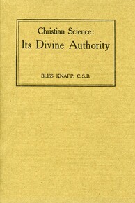 Christian Science: Its Divine Authority