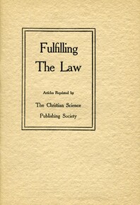 Fulfilling the law