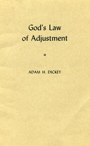 God’s law of adjustment