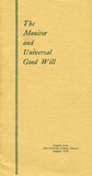 The Monitor and universal good will