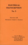 Electrical transcription No. 5: interview with Reverend Andrew J. Graham