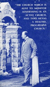 "The church which is alive to Monitor advertising is an active church, and that means a healthy and progressive church."