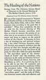The healing of the nations