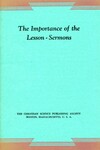 The importance of the Lesson-Sermons