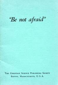 "Be not afraid"