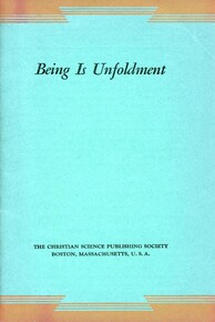 Being is unfoldment