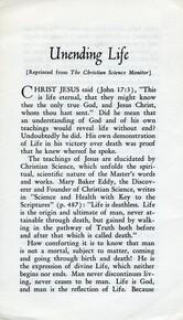 Unending Life