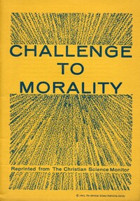 Challenge to morality