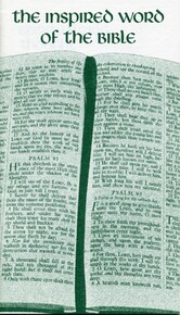 The inspired Word of the Bible