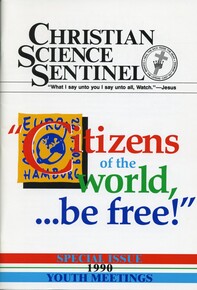 "Citizens of the world,... be free!"
