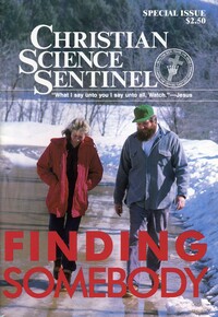 Finding somebody